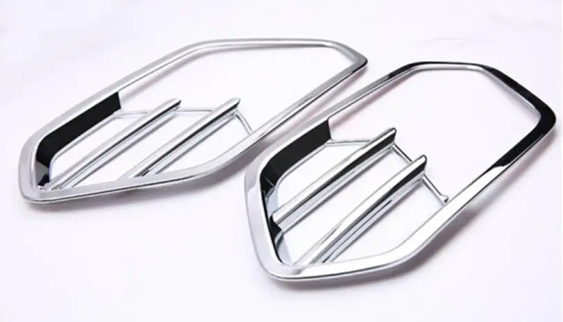 

For Ford Kuga / Escape 2017 ABS Front Fog Light Lamp Molding Cover Trim 2 Pcs / Set