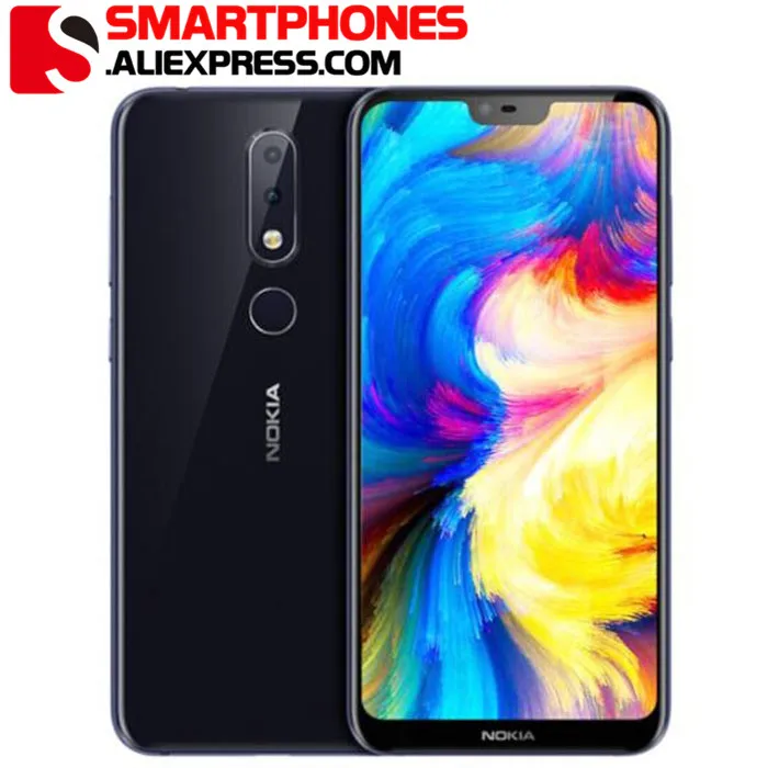 

Nokia X6 Android Mobile Phone 5.8 inch 18:9 FHD+ Snapdragon 636 Octa Core 3060mAh 16.0MP+5.0MP Camera Fingerprint ID Smartphone