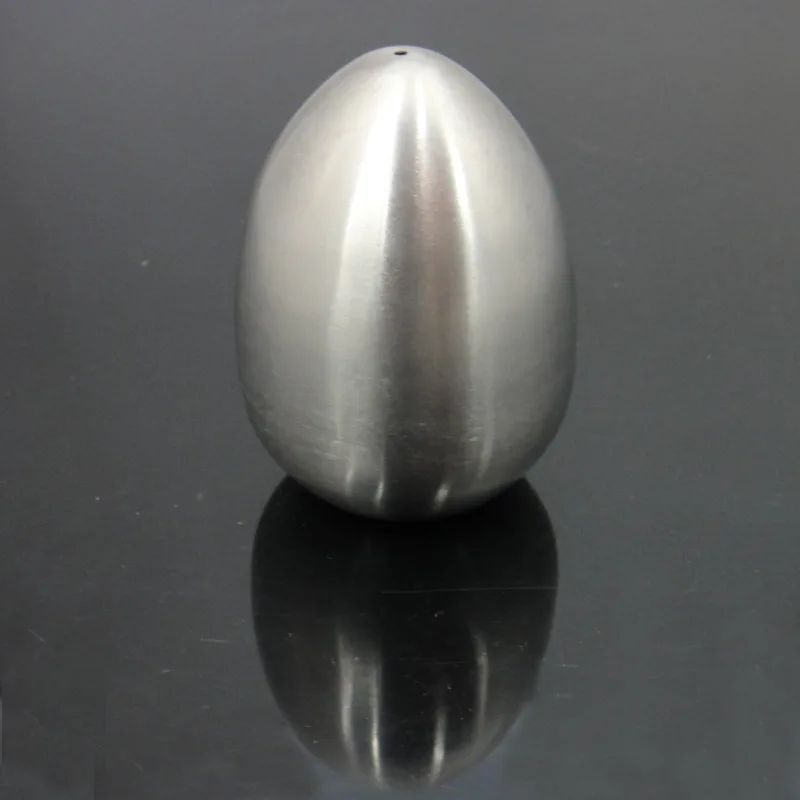 Stainless Steel Egg-Shaped Salt Pepper Shaker 1 Pcs Table Server Kitchen Tool J2Y seasoning jar,salt shaker,spices bottle,salt pepper shakers