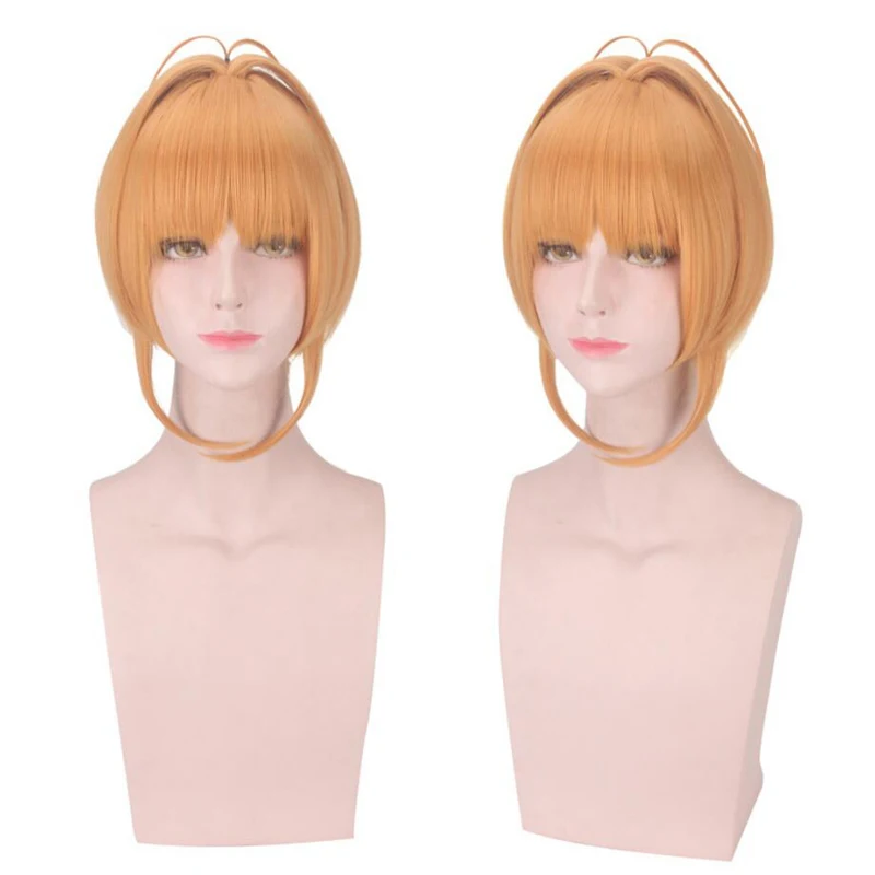 Card Captor Sakura CLEAR CARD Kinomoto Sakura Cosplay Hair Wig Anime B