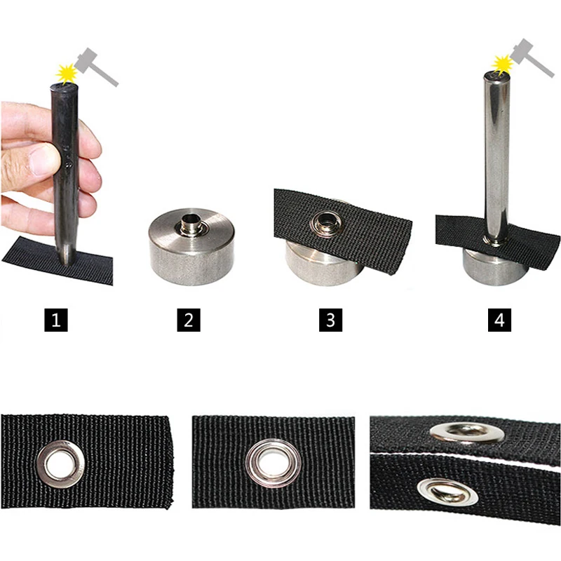 

1PCS 5MM Eyelet Punch DIY Professional Tool Hole Cutter Set For Leather Craft Clothing Grommet Sewing Accessories Leather Tools