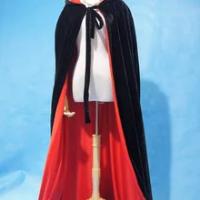 Свадебный Зимний плащ с капюшоном, черный бархат/Красная Подкладка, свадебный плащ, шаль, накидка, мантия, обертывания