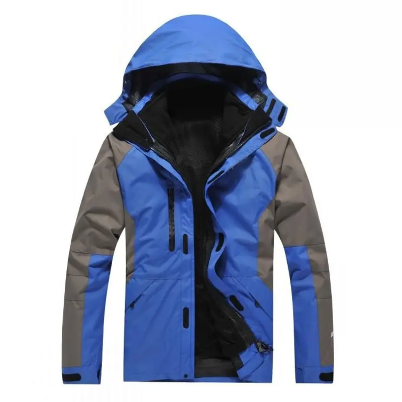 Buy 2018 Men Winter Inner Fleece Waterproof Hiking Jacket Outdoor Sport Warm