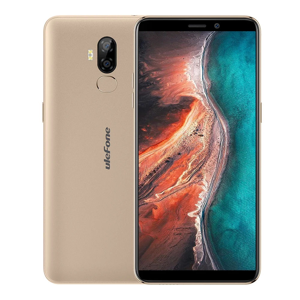 Ulefone P6000 Plus Android 8 1 мобильный телефон 6 0 дюймов 18:9 HD смартфон Ouad Core 3 ГБ 32 6350 мАч MT6739