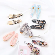 2 шт., корейский стиль, женские заколки для волос уксусной кислоты, заколки для волос с леопардовым принтом, заколки для волос, аксессуары для волос