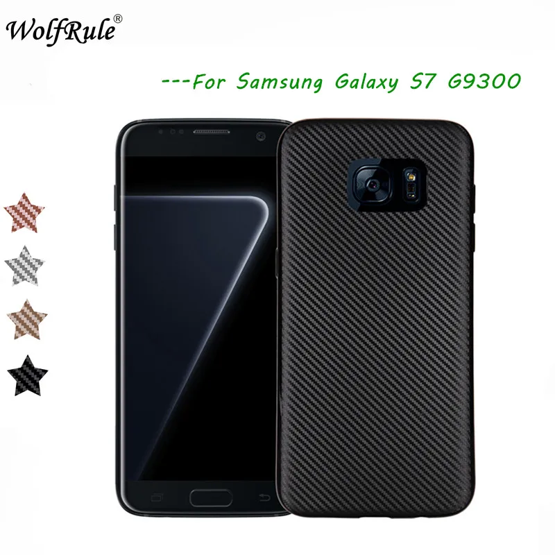 

WolfRule sFor Case Samsung Galaxy S7 Cover Luxury Full Protection Soft TPU Back Case For Samsung S7 Case G9300 Phone Shell 5.1