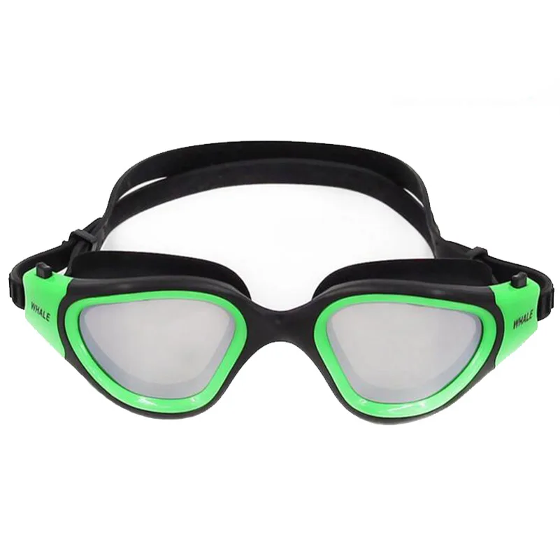Противотуманные УФ анти-ультрафиолетовые мужские женские очки для плавания оптика водонепроницаемые регулируемые силиконовые очки для плавания ming