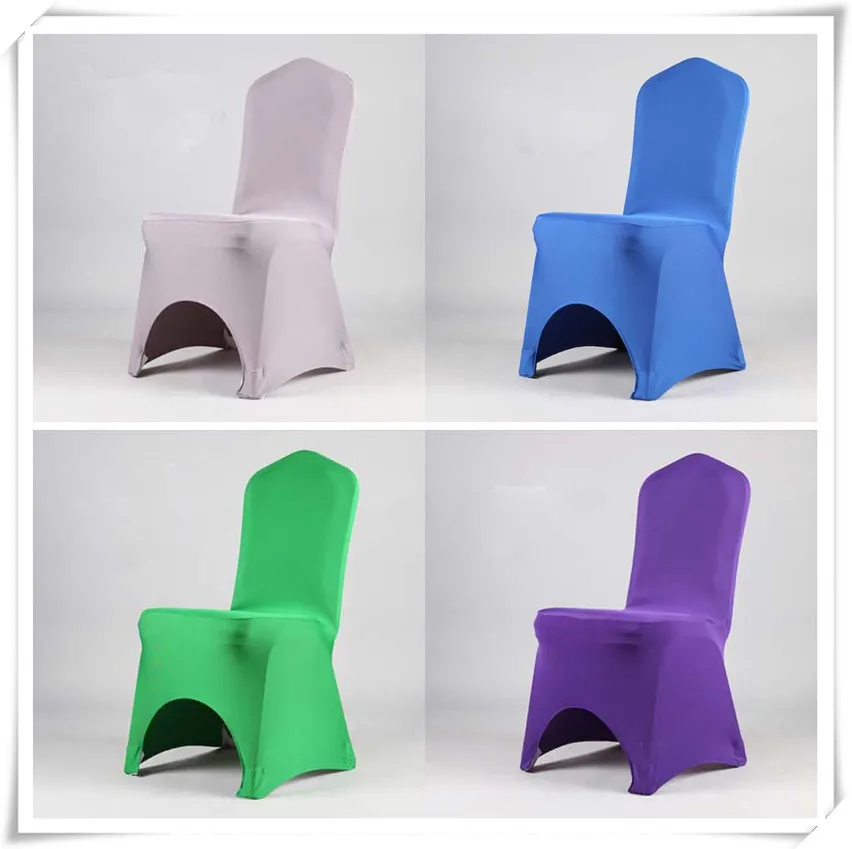 Free shipping hot selling universal spandex pure color chair cover