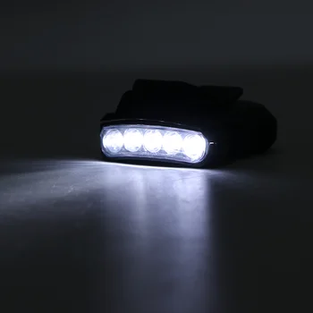 

5 LED Headlamp Cap Light 90 Degree Rotatable Clip-On Hat Light Hands Free Bright Head Flashlight Lantern Camping Cycling