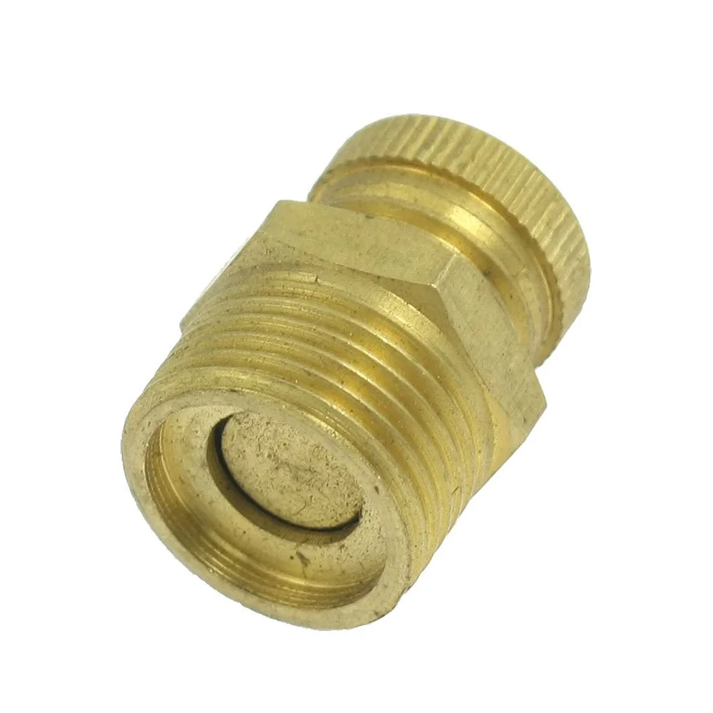 

2 Sets/Lot Air Compressor PT 1/4 Male Thread Water Drain Valve Brass Tone