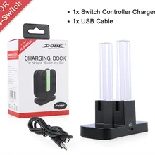 EastVita dobe 4-в-1 светодиодный зарядная станция с usb-кабелем для док-станции для N-Switch Joy-Con контроллер игровой консоли Зарядное устройство Подставка r20