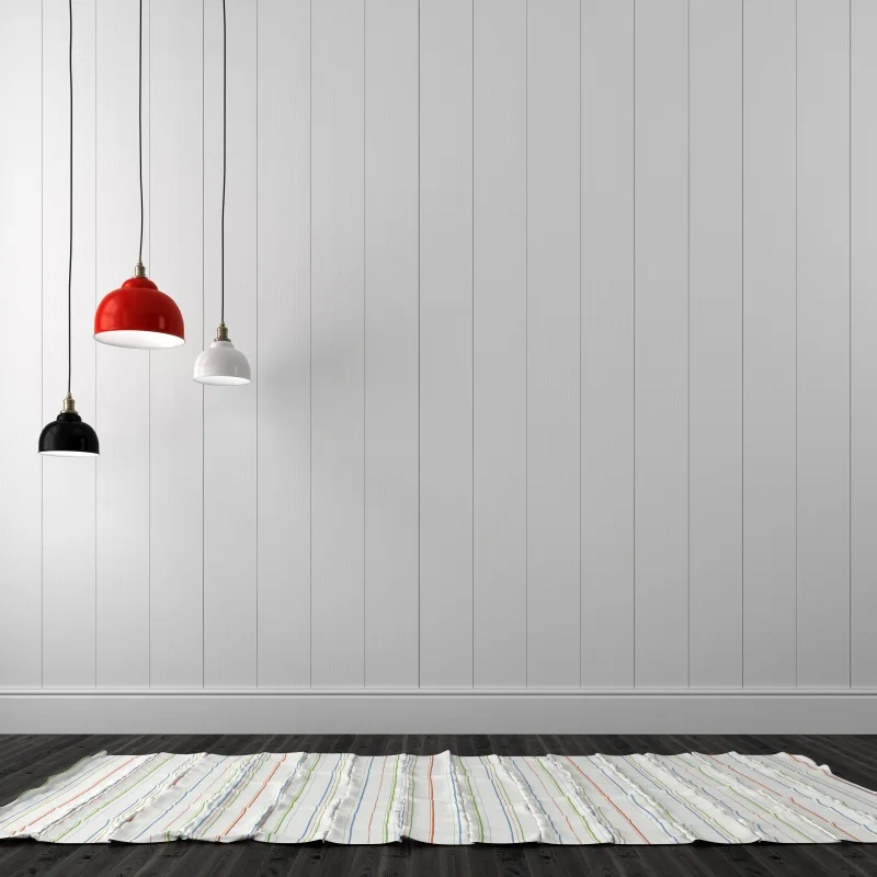 

Laeacco Gray White Wall Wooden Floor Bulb Light Blanket Party Baby Portrait Photo Backgrounds Photography Backdrops Photo Studio