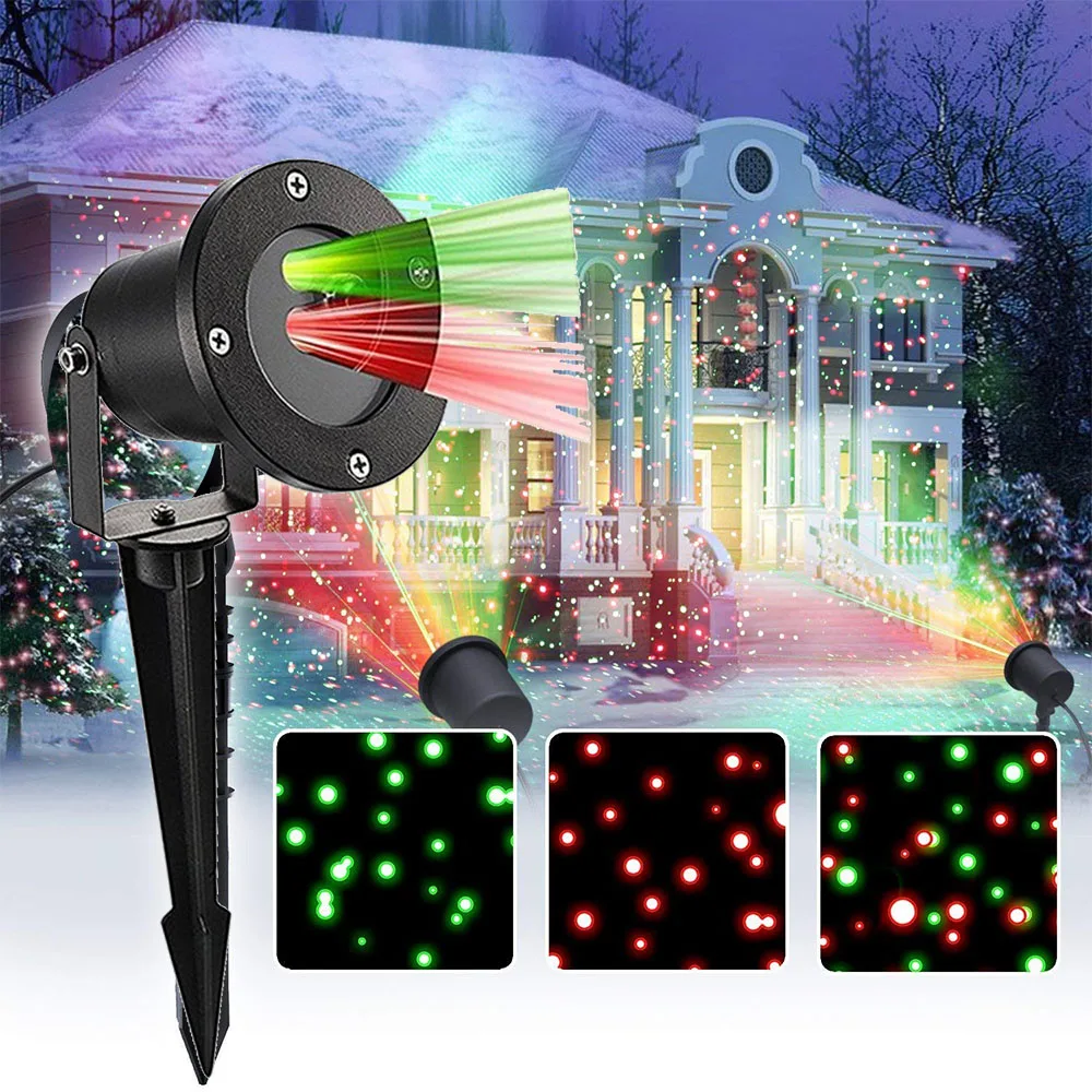 Star Laser Christmas Light Show Outdoor Decorations, Waterproof