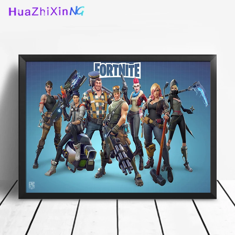 Fortnite Battle Royale Game Plakat Nastenne Malby Plakaty A Tisky - fotografie 2