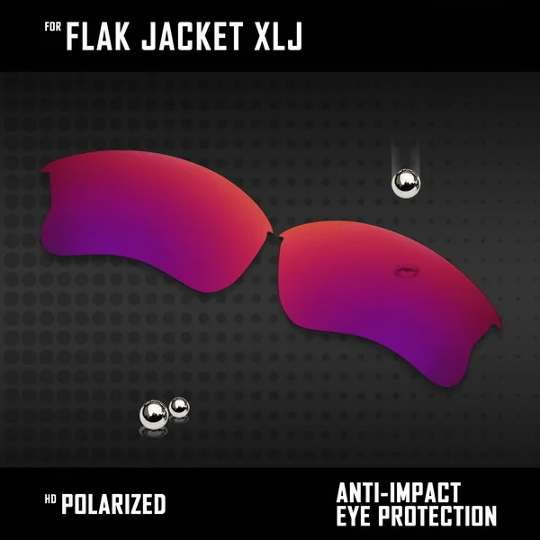 Запасные линзы для солнцезащитных очков, поляризационные солнцезащитные очки XLJ, куртка-бронежилет - Цвет линз: Midnight Sun