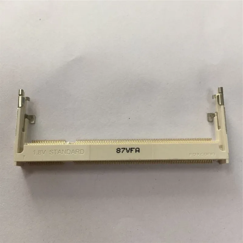 

1PCS Notebook Memory Slot Socket 1.8V STANDARD Forward 200P 6.5MM 6.5H 87VFR