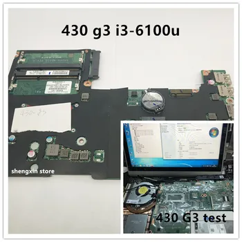 

FOR HP ProBook 430 440 G3 Laptop motherboard i3-6100U CPU 830935-601 830936-601 DA0X61MB6G0 DDR3 test 100%