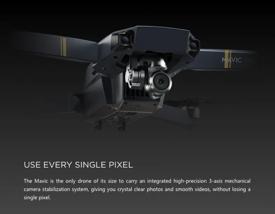 DJI Mavic Pro Fly More Combo портативный FPV Дрон с 4 K HD камерой 27 минут время полета