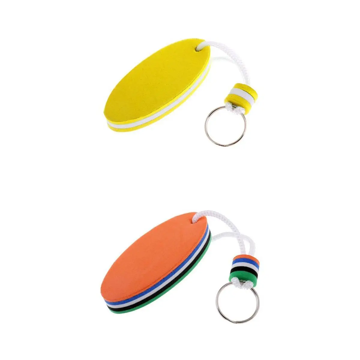 2Pcs Sailing Boating Keyring Floating Key Ring for Kayak Canoe Yacht Boat Water Sports Floatable Buoyant Key Float