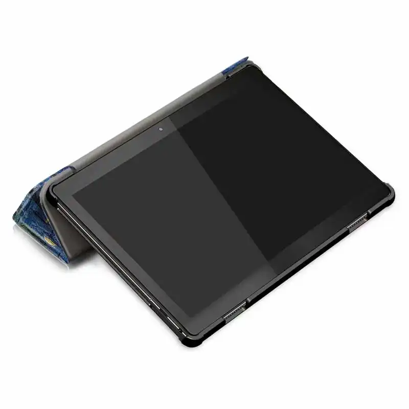 Цветной магнитный чехол книжка из искусственной кожи для Lenovo Tab M10 планшета с