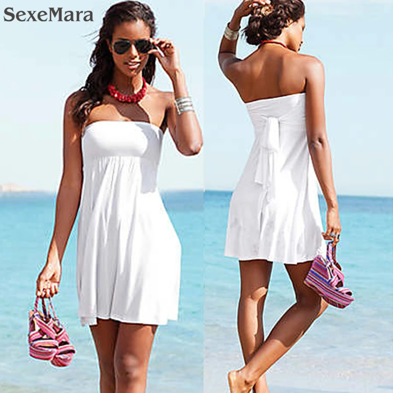 

African Beach Dress Women Summer Popular Designer Vintage 2019 Multi Wear Beach Cover Up Wears Converitble Infinite