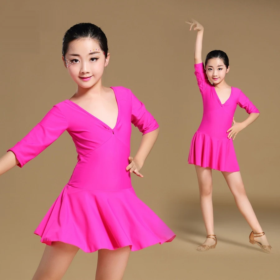 Kid S Dancing Dress One Piece Dress Skirt For Performance Dance Latin Dance School Practice Dancewear Belly Dance Cz007 Belly Dance Kids Danceskirts For Belly Dancing Aliexpress