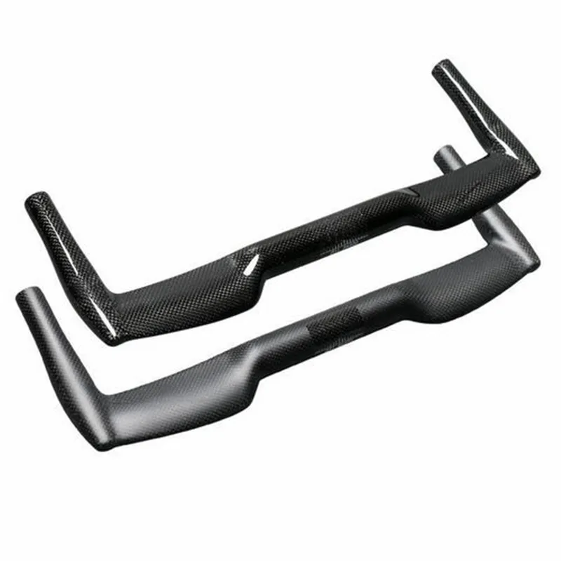 

TEMANI Carbon Fiber 25.4/31.8mm Bicycle Handlebar Racing Triathlon Bullhorn Road Bike Bent Handlebar 380/400/420/440/460mm