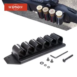 WIPSON Тактический боковое седло подходит Mossberg 500/590 боковое седло 12 Калибр 6 Круглый выстрел комплект для переноски для MOSSBERG 500590