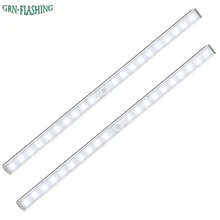 1Pcs Motion Sensor LED Under Cabinet Light led Rigid Strip Bar Light Closet Wall lamp Kitchen Wardrobe Emergency Night light 1Pcs Motion Sensor LED Under Cabinet Light led Rigid Strip Bar Light Closet Wall lamp Kitchen Wardrobe Emergency Night light