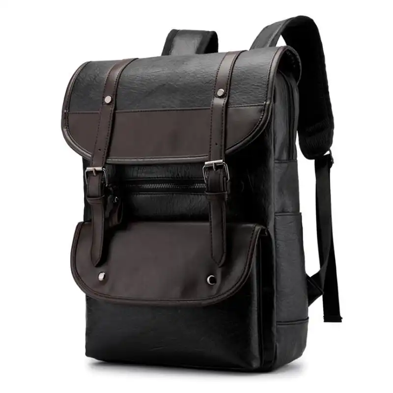 mens leather backpack sale
