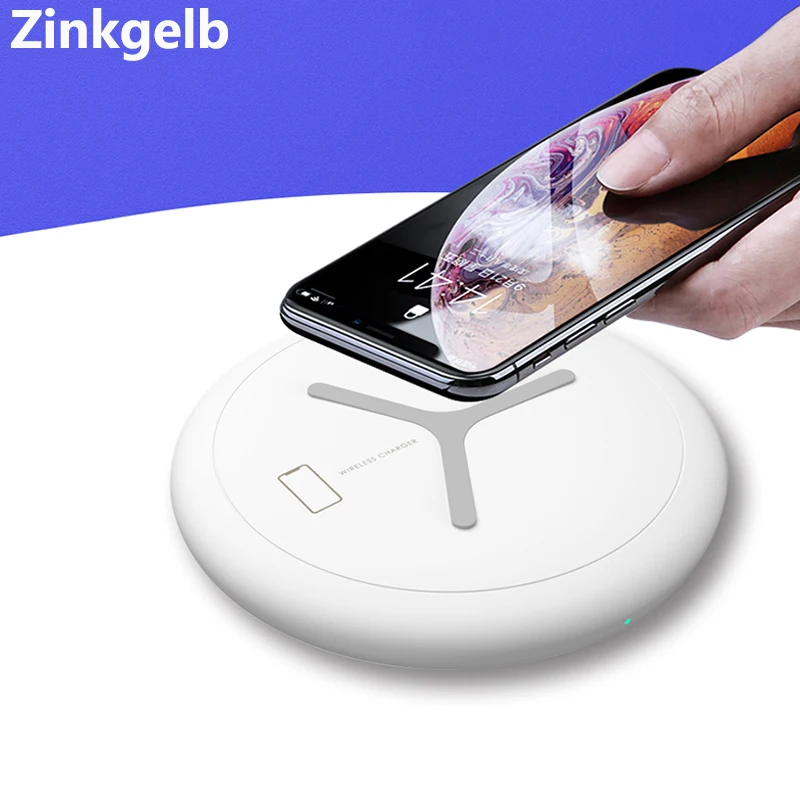 

2 in 1 Wireless Charger for iPhone XS Max Apple Watch 10W Desktop Qi Wireless Fast Charger Pad for Samsung Note 9 Quick Charger