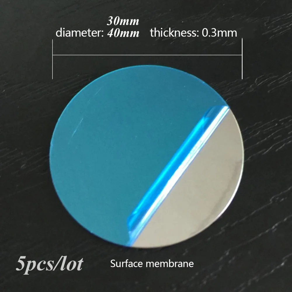 5 шт./лот, 40x0,3 мм, 30x0,3 мм, металлическая пластина-диск, железный лист, магнитный держатель для мобильного телефона, магнитный автомобильный держатель для телефона