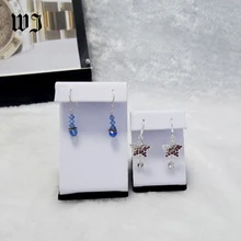 Лот из 10 небольшие серьги Мольберты сережку ювелирные Дисплей держатель z-образный стойки bouches брелок висит организатор