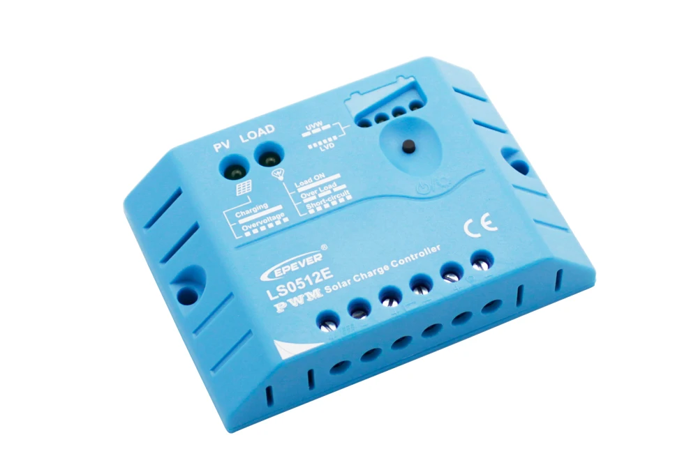 LS0512E 5A небольшая система солнечного контроллера PWM EPEVER EPsolar 12 В солнечных панелей