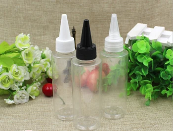 

10pcs/lot 100ml Transparent PET Plastic Beak Bottle Lotion Packing Round Shoulder Toner Bottles