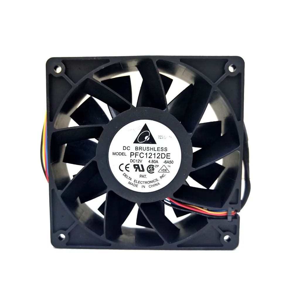 

Fans Computer 5500RPM Cooling Fan Replacement 4-pin Connector For Antminer Bitmain S7/S9/L3/T9/9#200
