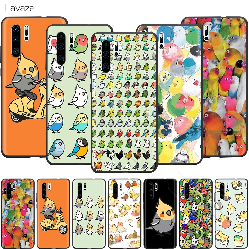 

Lavaza Chubby Cockatiel Case for Huawei Mate 30 20 Honor 6a 7a 7c 7x 8C 8x 9 10 Nova 3i 3 Lite Pro Y6 2018