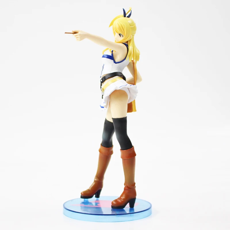 20 см Сказочный хвост Lucy фигурка игрушки Lucy Heartfilia аниме Коллекционная модель игрушки подарок для детей