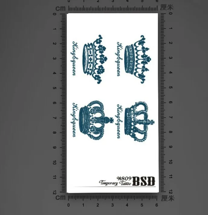 Тату наклейки в виде короны для женщин 5 шт.|tattoo stickers wholesale|sticker books collecting stickerstattoo car