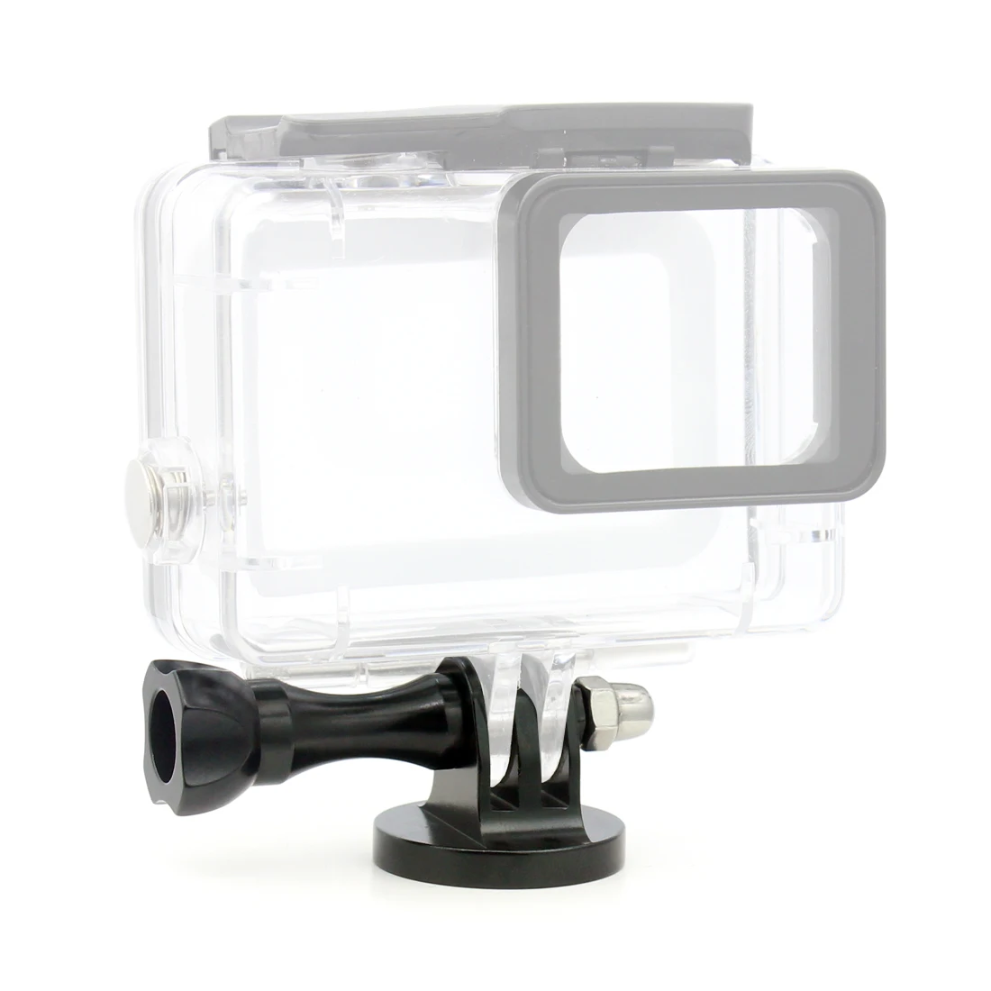 CNC Aluminium Tripod Mount Adapter With Metal Long Screw for GOPRO For XIAOYI GITUP SJCAM Sports Camera Spare Parts | Электроника