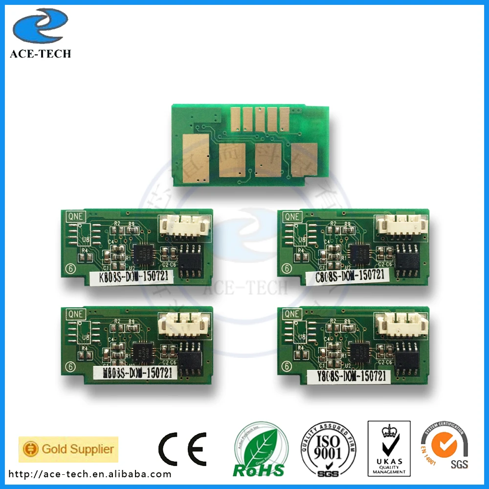 삼성 multixpress x4300lx/x4250lx/x4220rx 프린터 카트리지 용 CLT K808S 토너 리셋 칩