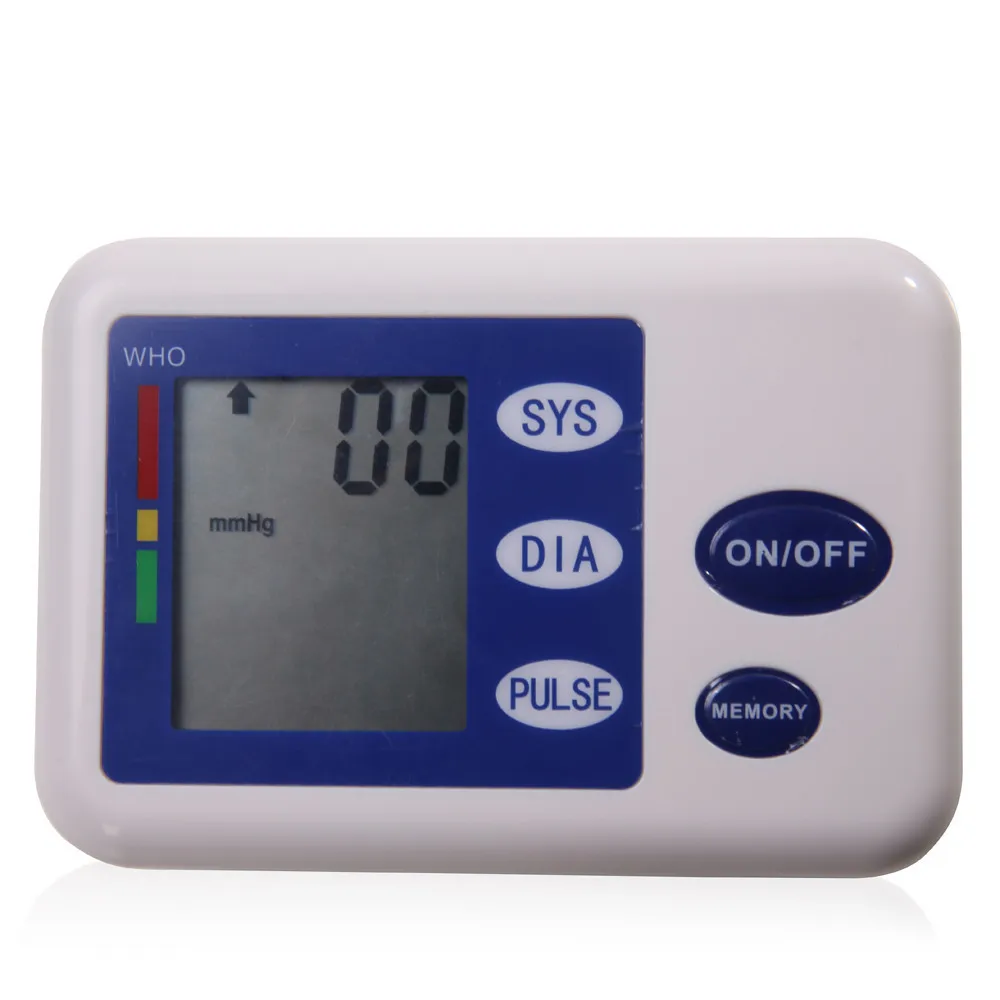 

Arm Blood Pressure Pulse Monitor Health Care Monitors Digital Upper Portable Blood Pressure Monitor Meter Sphygmomanometer