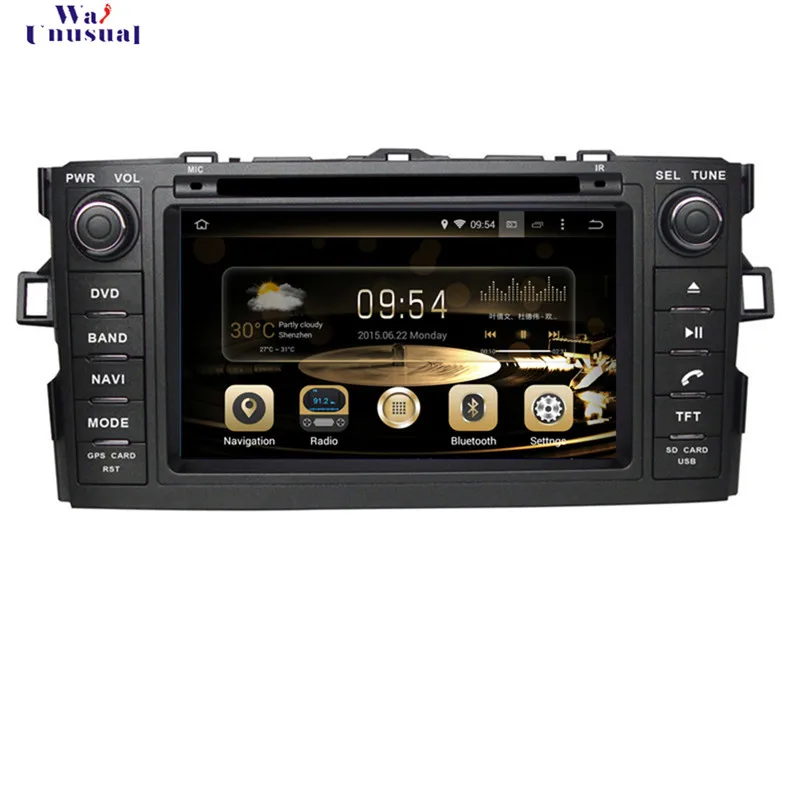 

WANUSUAL 7 Inch Octa Core 32G 4G RAM Android 6.0 Car Multimedia Player GPS for Toyota Auris for Corolla 2012 2013 2014 2015 2016