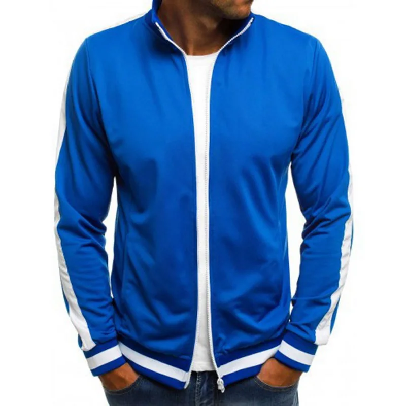 

Laamei 2019 Spring Autumn Fashion Brand Men Jacket Casual Slim Zipper Coat Baseball Jacket Outerwear Veste Homme