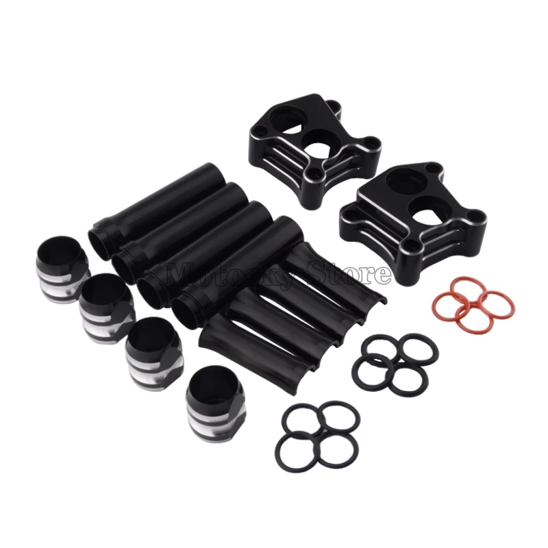 Мотоциклетный передний задний подъемник Tappet Block Cover Pushrod крышки труб для Harley Twin Cam
