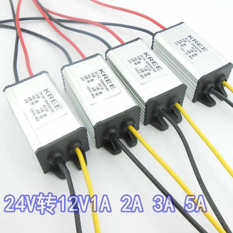 24 v to 12 v DC transformer step down transformer DC DC power supply module 1