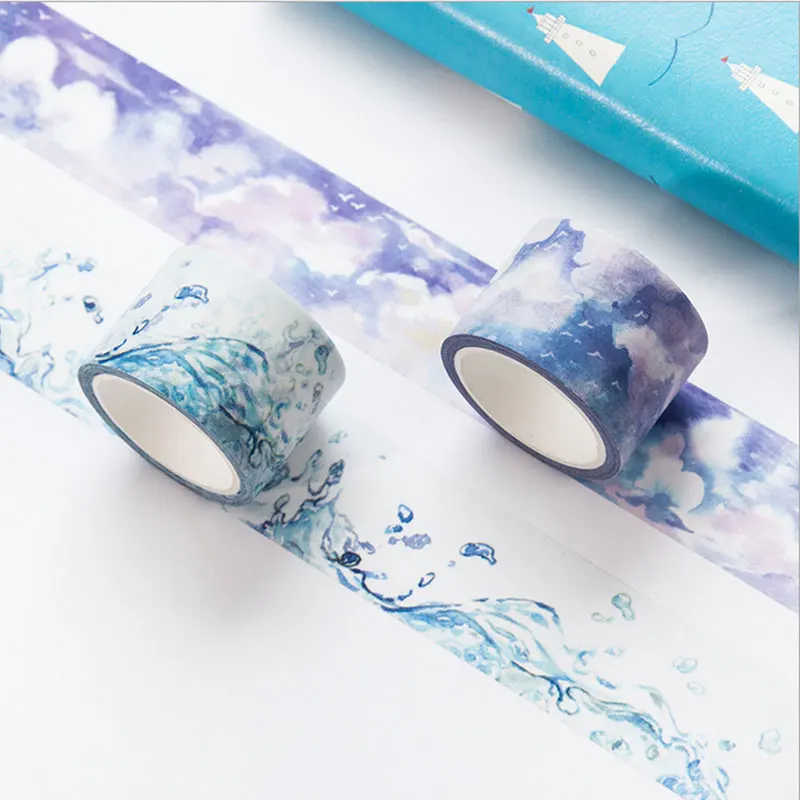 Buy Creative watercolor paper tape DIY washi tape