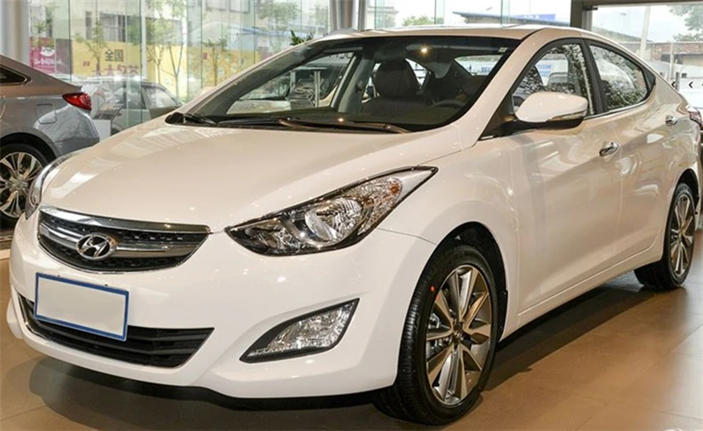 Для hyundai Elantra 2012 2013 Автомобильные фары прозрачные линзы Авто оболочка Крышка водителя и пассажира сторона