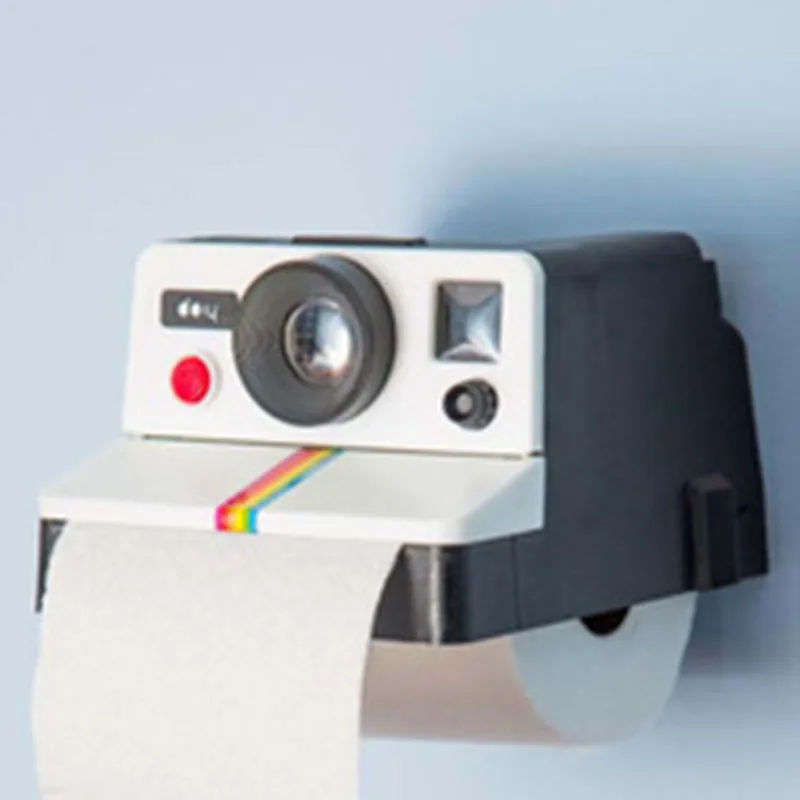 Креативная Ретро Милая камера тканевая трубка Туалетная рулонная бумага бумажное полотенце коробка для салфеток автомобиля