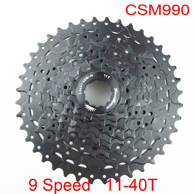 road cassette on mtb